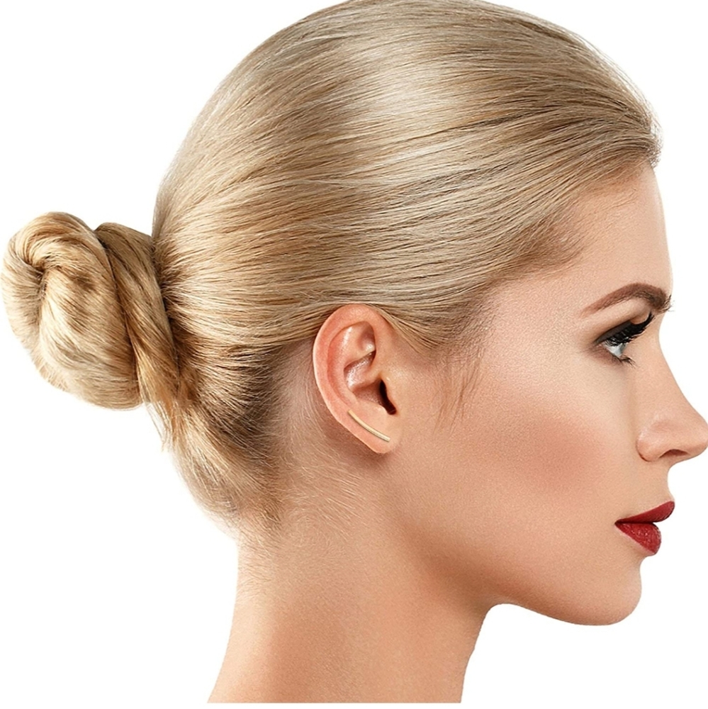 Rose Gold Crawler Earrings